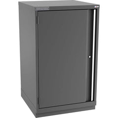 Champion Tool Storage - Storage Cabinets; Type: Counter-Height Plus Standard Wide Door Cabinet ; Width (Inch): 28-1/4 ; Depth (Inch): 28-1/2 ; Height (Inch): 45-1/4 ; Number of Shelves: 4 ; Material: Steel - Exact Industrial Supply