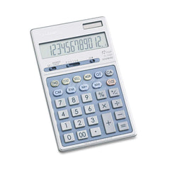 Victor - Calculators; Type: Desktop Calculator ; Type of Power: Battery; Solar ; Display Type: 12-Digit LCD ; Color: Silver ; Display Size: 15mm ; Width (Decimal Inch): 4.3000 - Exact Industrial Supply