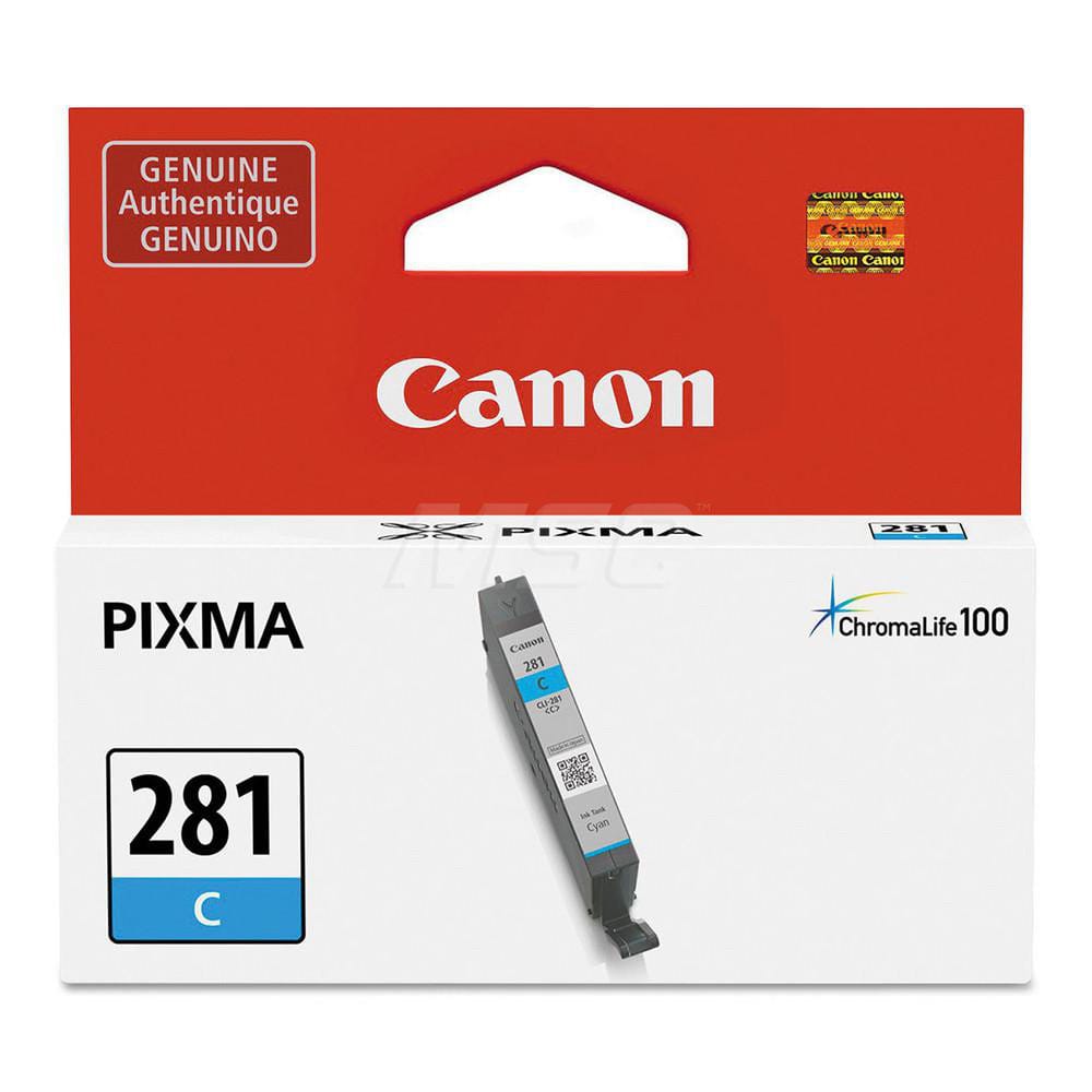 Canon - Office Machine Supplies & Accessories; Office Machine/Equipment Accessory Type: Ink ; For Use With: PIXMA TS9120 Gray Wireless Inkjet All-In-One Home Printer; TS6220 White Wireless Inkjet All-In-One Home Printer; TS8320 Black Inkjet All-In-One Ho - Exact Industrial Supply