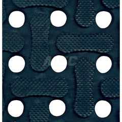 M + A Matting - Anti-Fatigue Matting; Dry or Wet Environment: Dry ; Length (Feet): 3.000 ; Width (Inch): 24 ; Width (Feet): 2.00 ; Thickness (Inch): 3/8 ; Surface Pattern: Raised Bars - Exact Industrial Supply