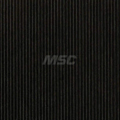 M + A Matting - Switchboard Matting; Specification Type: ANSI/ASTM Type II Class 2 ; Thickness (Inch): 1/4 ; Width (Feet): 3.00 ; Length (Feet): 75.000 ; Surface Pattern: Corrugated ; Color: Black - Exact Industrial Supply