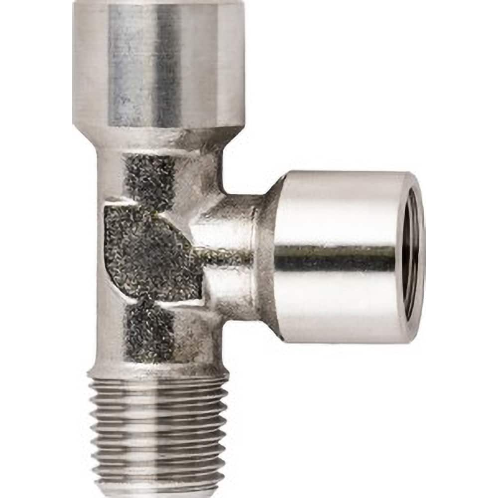 Aignep USA - Stainless Steel Pipe Fittings; Type: Female ; Fitting Size: 3/8 ; End Connections: BSPT ; Material Grade: 316L Stainless Steel ; Pressure Rating (psi): 290 - Exact Industrial Supply