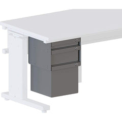 BOSTONtec - Workbench & Workstation Accessories; Type: Workbench Drawer ; For Use With: 48" BOSTONtec; 60" BOSTONtec; 72" BOSTONtec ; Height: 21 (Inch); Depth (Inch): 18 ; Width (Inch): 12 ; Load Capacity (Lb.): 100.000 - Exact Industrial Supply