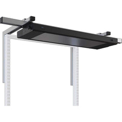 BOSTONtec - Workbench & Workstation Accessories; Type: Overhead Light Frame/Fixture ; For Use With: 48" BOSTONtec ; Depth (Inch): 11 ; Width (Inch): 32 ; Color: Black - Exact Industrial Supply