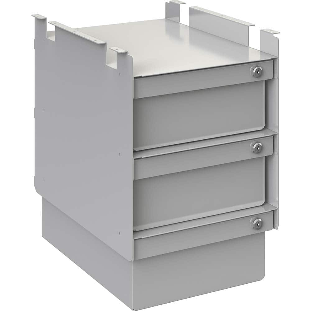 BOSTONtec - Workbench & Workstation Accessories; Type: Workbench Drawer ; For Use With: 48" BOSTONtec; 60" BOSTONtec; 72" BOSTONtec ; Height: 18 (Inch); Depth (Inch): 18 ; Width (Inch): 12 ; Load Capacity (Lb.): 100.000 - Exact Industrial Supply