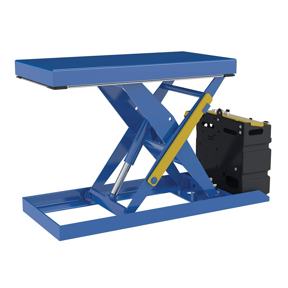 Vestil - Lifting Tables; Type: Scissor Lift ; Lift Style: Scissor ; Style: Manual ; Load Capacity (Lb.): 1000.000 ; Minimum Height (Inch): 8 ; Lift Height (Inch): 32 - Exact Industrial Supply