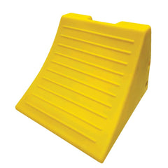 Vestil - Wheel Chocks; Width (Inch): 15 ; Height (Inch): 11 ; Depth (Inch): 15 ; Material: Polyurethane - Exact Industrial Supply