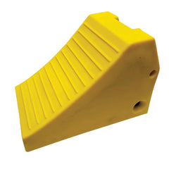 Vestil - Wheel Chocks; Width (Inch): 15 ; Height (Inch): 16 ; Depth (Inch): 25 ; Material: Polyurethane - Exact Industrial Supply