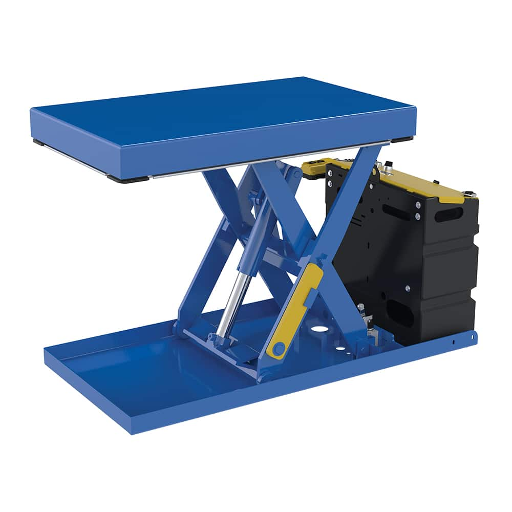 Vestil - Lifting Tables; Type: Scissor Lift ; Lift Style: Scissor ; Style: Manual ; Load Capacity (Lb.): 500.000 ; Minimum Height (Inch): 6 ; Lift Height (Inch): 28 - Exact Industrial Supply