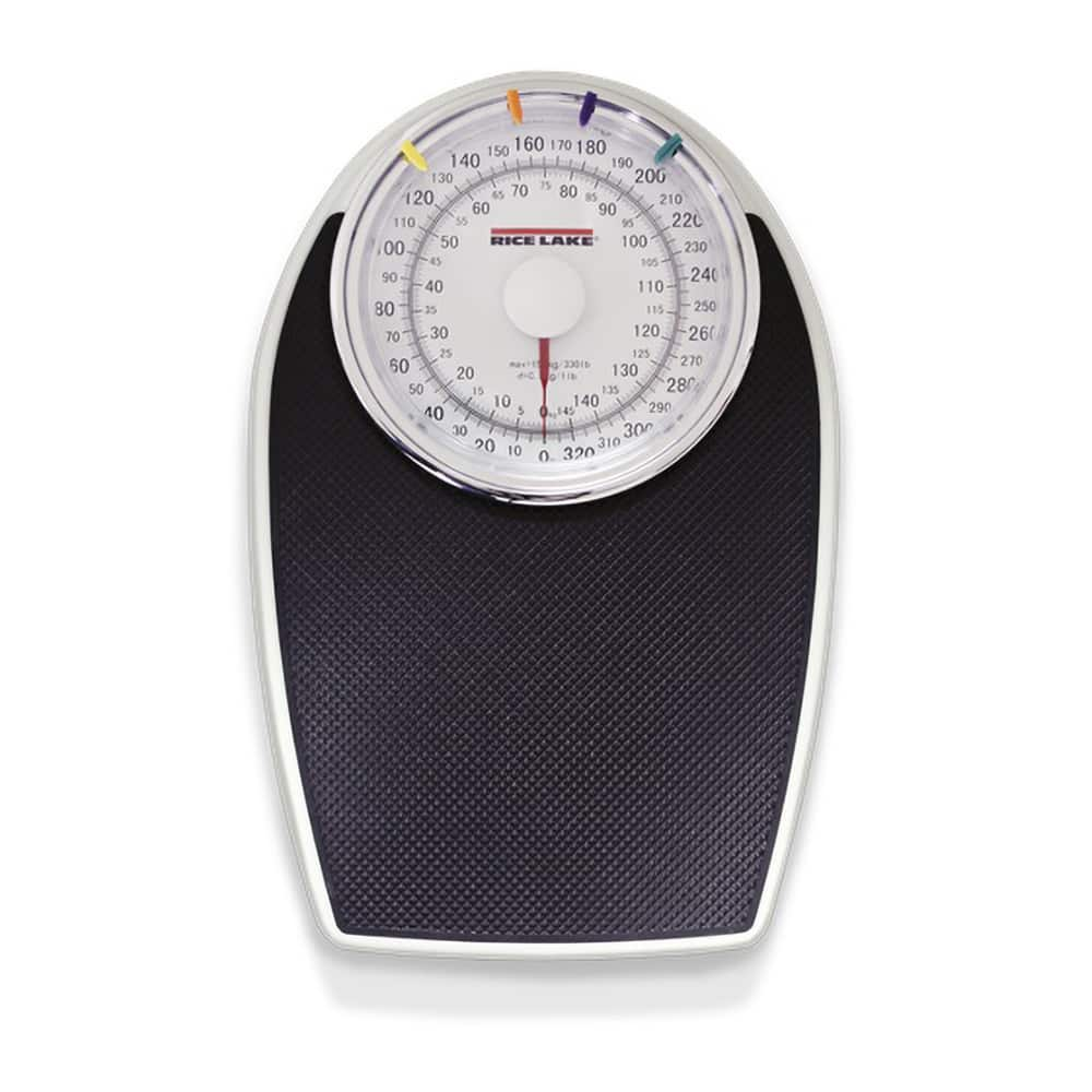 Rice Lake Weighing Systems - 330 Lb (150 Kg) Home Health Scale with Dial Display - Exact Industrial Supply