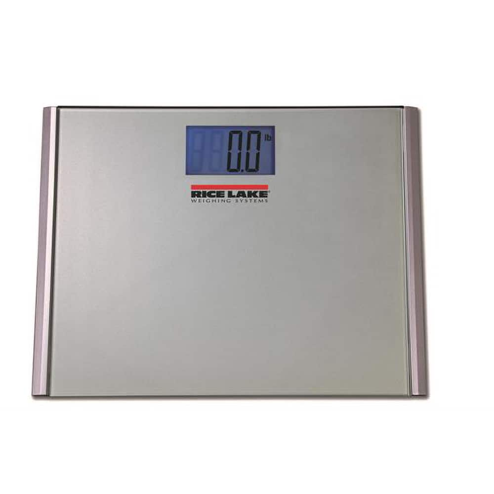 Rice Lake Weighing Systems - 440 Lb (200 Kg) Home Health Scale with LCD with Backlight Digital Display - Exact Industrial Supply