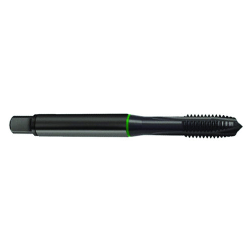 M6 × 1.0 3FL 2B Cobalt Plug Green Ring Tap-Blk-Ox FORM-B DIN 374 - Caliber Tooling