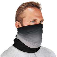 Ergodyne - Hats, Headbands & Bandanas; Garment Style: Gaiter ; Garment Type: Washable ; Garment Color: Gray ; Garment Size: Universal ; Garment Material: Polyester; Fleece ; Color Pattern: Solid - Exact Industrial Supply