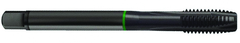 5/8-18 Dia. - 2B - 3 FL - Cobalt Plug Green Ring Tap - Blk-Ox FORM-B DIN 374 - Caliber Tooling