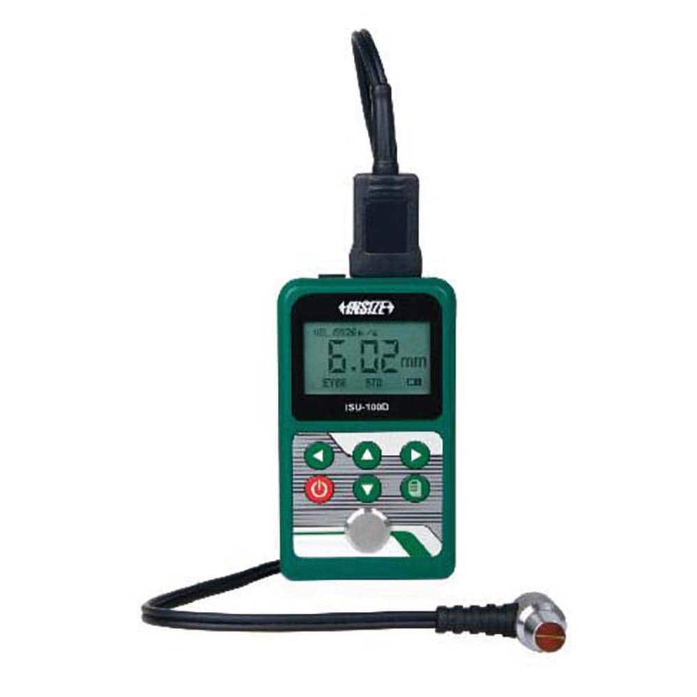 Insize USA LLC - Electronic Thickness Gages; Minimum Measurement (mm): 0.80 ; Minimum Measurement (Decimal Inch): 0.0300 ; Maximum Measurement (Inch): 11.8100 ; Maximum Measurement (Decimal Inch): 11.8100 ; Maximum Measurement (mm): 300.00 ; Resolution ( - Exact Industrial Supply