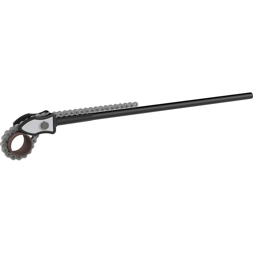 Petol - Chain & Strap Wrenches; Type: Chain Tong ; Maximum Pipe Capacity (Inch): 18.25 ; Chain/Strap Length: 48 (Inch); Handle Length: 20 (Inch) - Exact Industrial Supply