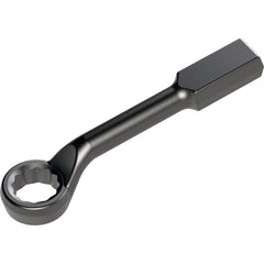 Petol - Box Wrenches; Wrench Type: Offset ; Tool Type: Striking Wrench ; Size (Inch): 2-3/8 ; Number of Points: 12 ; Head Type: Single End ; Finish/Coating: Black Oxide - Exact Industrial Supply