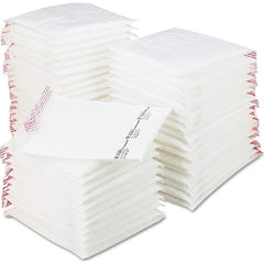 Sealed Air - Mailers, Sheets & Envelopes; Type: Jiffy Bubble Cushioned Mailer ; Style: Self Seal ; Width (Inch): 12 ; Length (Inch): 8-1/2 ; Box Quantity: 50 ; Size: 8.5 x 12 - Exact Industrial Supply