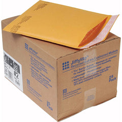 Sealed Air - Mailers, Sheets & Envelopes; Type: Bubble Mailer ; Style: Self Adhesive ; Width (Inch): 12 ; Length (Inch): 8-1/2 ; Box Quantity: 25 ; Size: 8.5 x 12 - Exact Industrial Supply