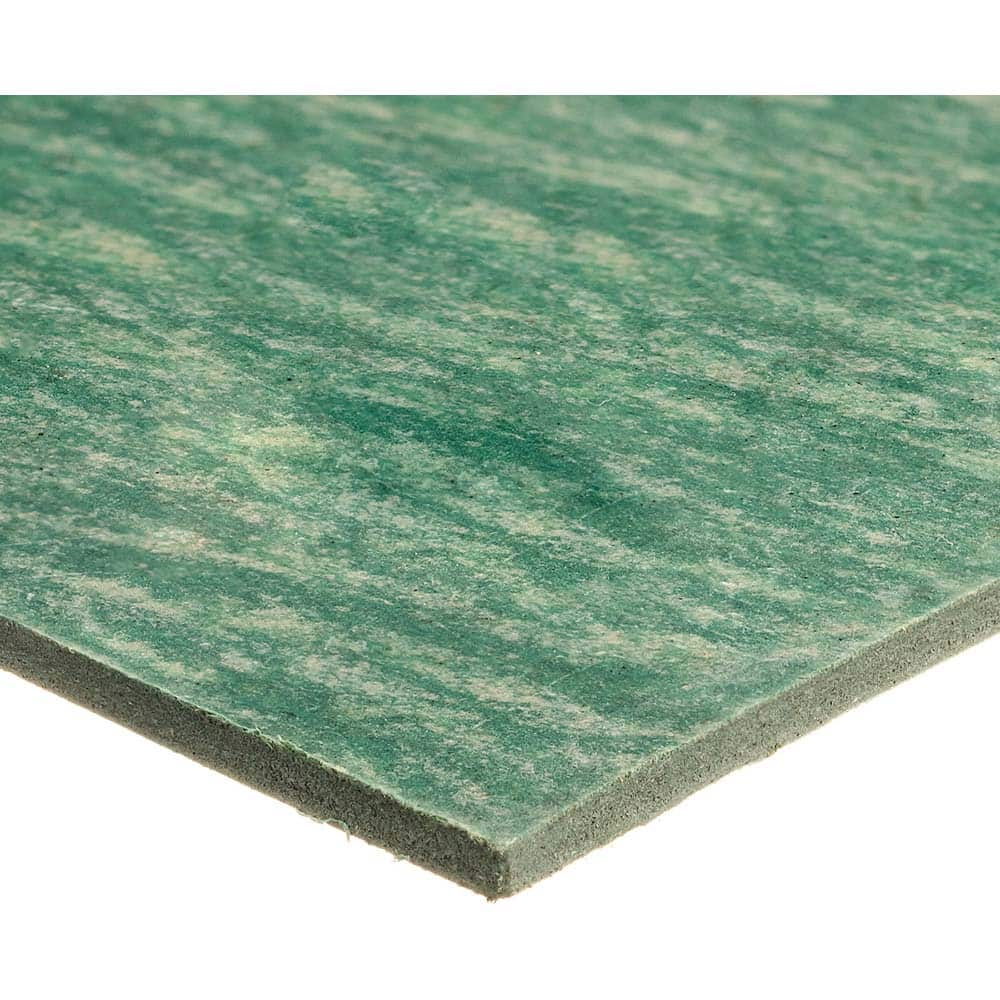 USA Sealing - Sheet Gasketing; Width (Inch): 6 ; Thickness: 1/8 (Inch); Length (Inch): 6.0000 ; Color: Green; White ; Material: Aramid Fiber with Nitrile Blend ; Maximum Working Pressure: 1400 - Exact Industrial Supply