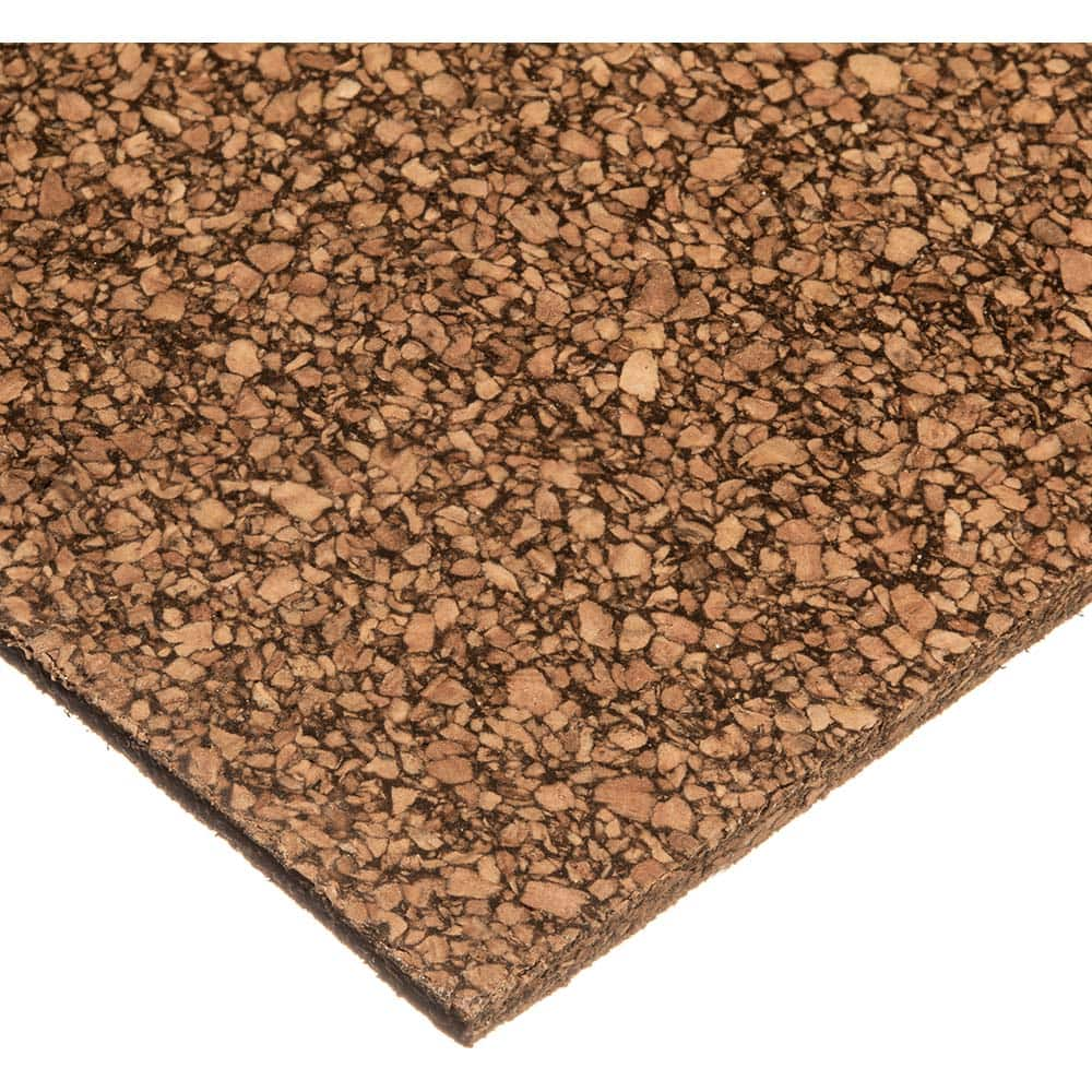 USA Sealing - Sheet Gasketing; Width (Inch): 12 ; Thickness: 1/32 (Inch); Length (Inch): 36.0000 ; Color: Brown ; Material: Cork with Buna-N Rubber Blend ; Maximum Temperature (F): 400.000 - Exact Industrial Supply