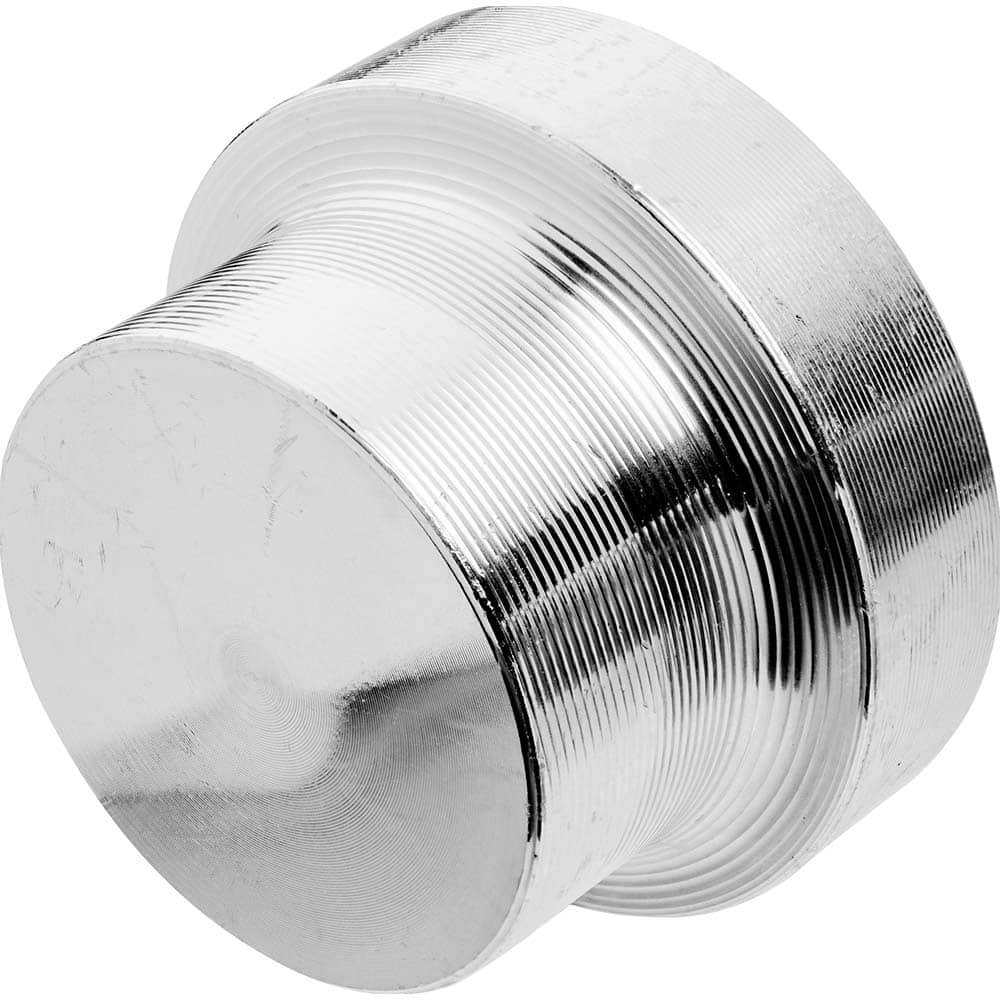 USA Sealing - Aluminum Pipe Fittings; Type: Cap ; Fitting Size: 1-1/4 ; End Connections: FNPT ; Material Grade: Class 150 ; Pressure Rating (psi): 150 - Exact Industrial Supply