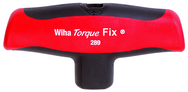 TorqueFix Torque Control T-handle 106.2 In lbs./12Nm . High Torque Soft Grips for Comfortable Torque Control. Soft Ergo Grips. Replaceable Blades - Caliber Tooling