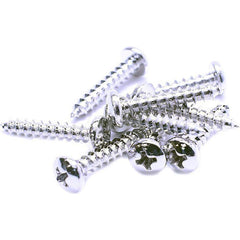 Machine Screw: #14 x 3/4″, Pan Head, Phillips Stainless Steel, NL-19 Finish, Grade 18-8, ANSI B18.6.3