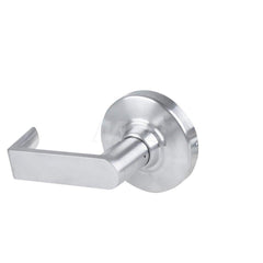 Lever Locksets; Type: Cylindrical Lock; Key Type: Keyless; Strike Type: Curved Lip Strike; Finish/Coating: Aged Bronze; Material: Metal; Material: Metal; Door Thickness: 1.75 in; Backset: 2.75 in; Cylinder Type: No Keyway; Minimum Order Quantity: Metal; M