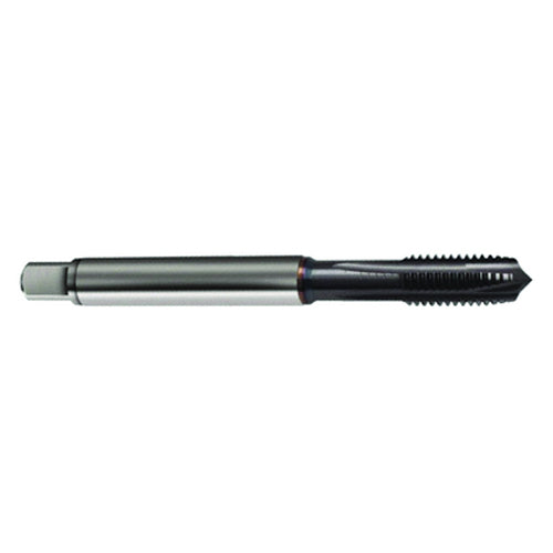 M3 × 0.5 3FL 6H PM Cobalt Spiral Pointed Plug Tap-TiCN FORM-B DIN 371 - Caliber Tooling