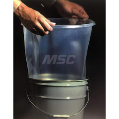 Drum Covers, Liners & Sheets; Compatible Drum Capacity: 5.00 gal; Drum Liner Style: Rigid; Thickness (mil): 15.0000; Material: Low Density Polyethylene; Overall Diameter: 35; Overall Height (Inch): 35