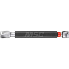 Plug Thread Gage: M8x0.75 Thread, 6G Class, Double End, Go & No Go Handle Included