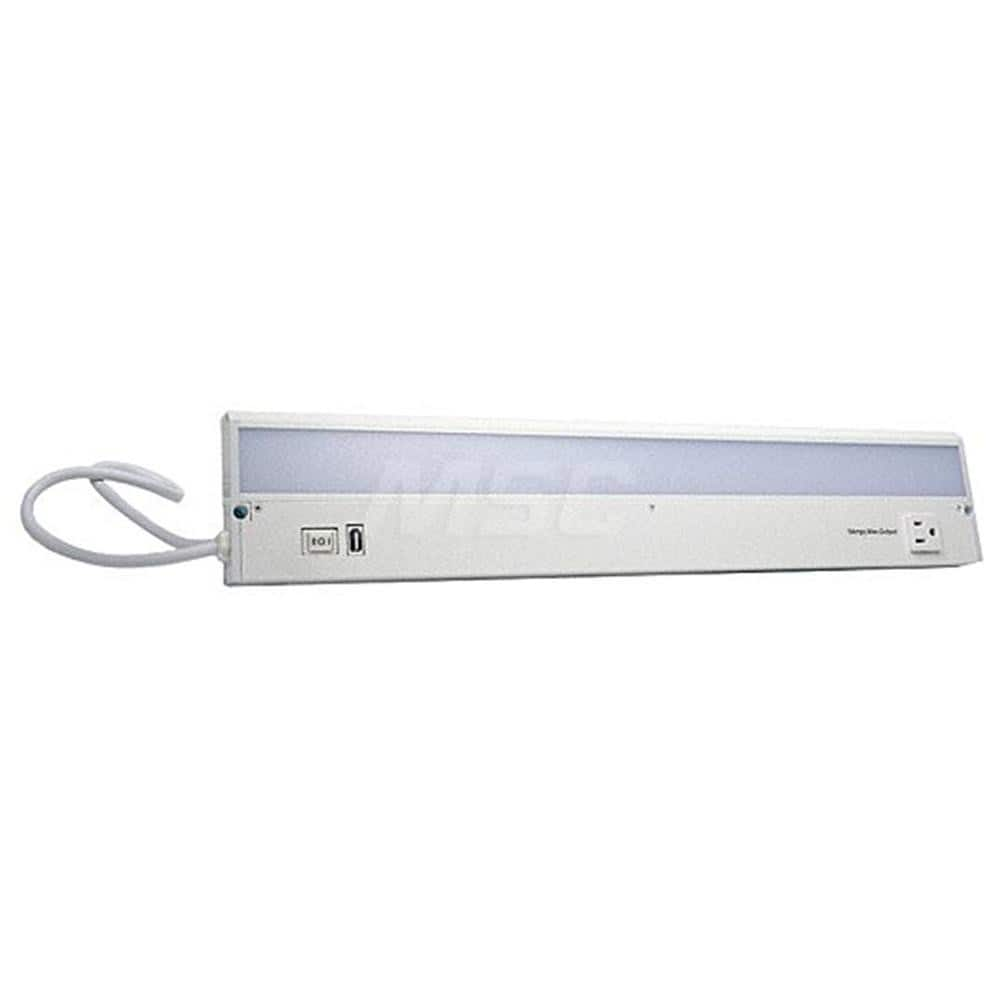 Undercabinet Light Fixtures; Lamp Type: Integrated LED; LED; Number of Lamps: 1; Overall Length (Feet): 22 in; 22.00; Overall Width: 4; Lumens: 726; Wattage: 10.9; 10.900; Overall Height: 1.00; Voltage: 120 VAC; 120.00; Dimmable: No; Overall Width (Inch):