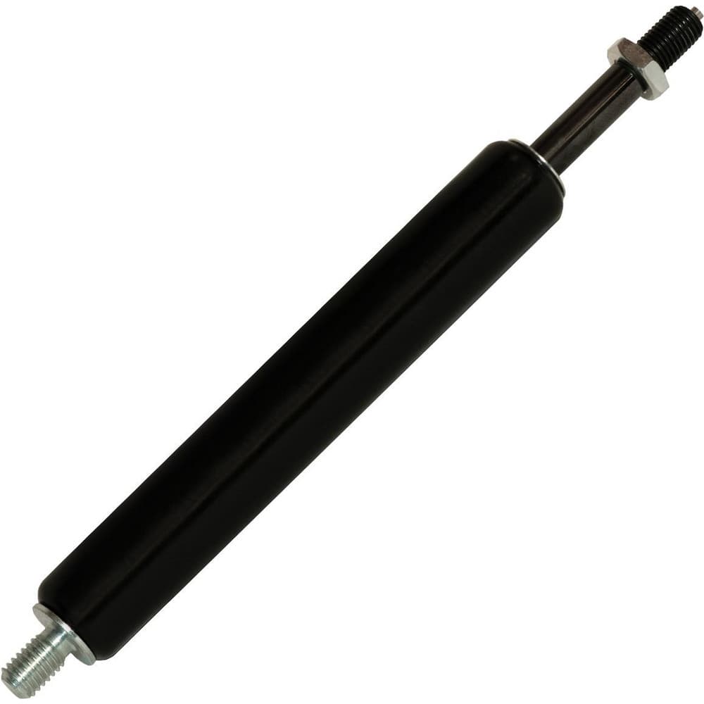 Hydraulic Dampers & Gas Springs; Fitting Type: None; Material: Steel; Extended Length: 18.00; Load Capacity: 890 N; 200 lb; Rod Diameter (Decimal Inch): 10 mm; Tube Diameter: 19.000; End Fitting Connection: Threaded End; Compressed Length: 275 mm; Extensi