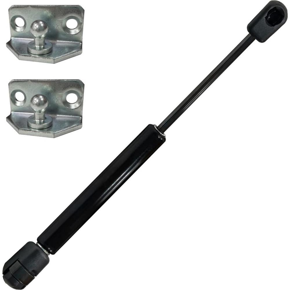 Hydraulic Dampers & Gas Springs; Fitting Type: None; Material: Steel; Extended Length: 24.00; Load Capacity: 270 N; 15 lb; Rod Diameter (Decimal Inch): 8 mm; Tube Diameter: 19.000; End Fitting Connection: Plastic Ball Socket; Compressed Length: 355 mm; Ex