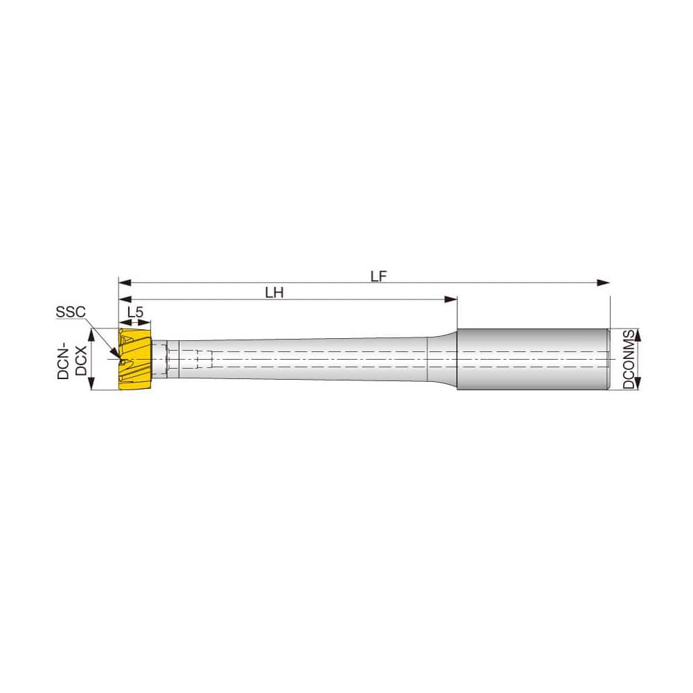 Modular Reamer Bodies; Clamping Method: Axial; Shank Diameter (mm): 0.7870; Shank Length (Decimal Inch): 2.3622 in; Overall Length (Decimal Inch): 4.33; Overall Length (mm): 4.33; Cutting Direction: Neutral; Shank Length (mm): 2.3622 in