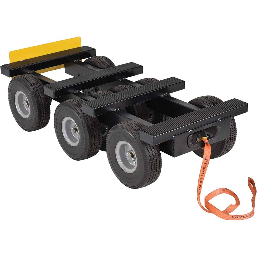 Vestil - Dollies; Load Capacity (Lb.): 1400.000 ; Material: Steel ; Width (Inch): 19-3/4 ; Wheel Diameter (Decimal Inch): 10.0000 ; Height (Inch): 13 ; Type: All Terrain - Exact Industrial Supply