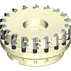 Sumitomo - Indexable Square-Shoulder Face Mills; Cutting Diameter (mm): 80.00 ; Arbor Hole Diameter (mm): 27.00 ; Lead Angle: 90 ; Overall Height (mm): 50.00000 ; Insert Compatibility: ANB1600 ; Series: ALNEX - Exact Industrial Supply