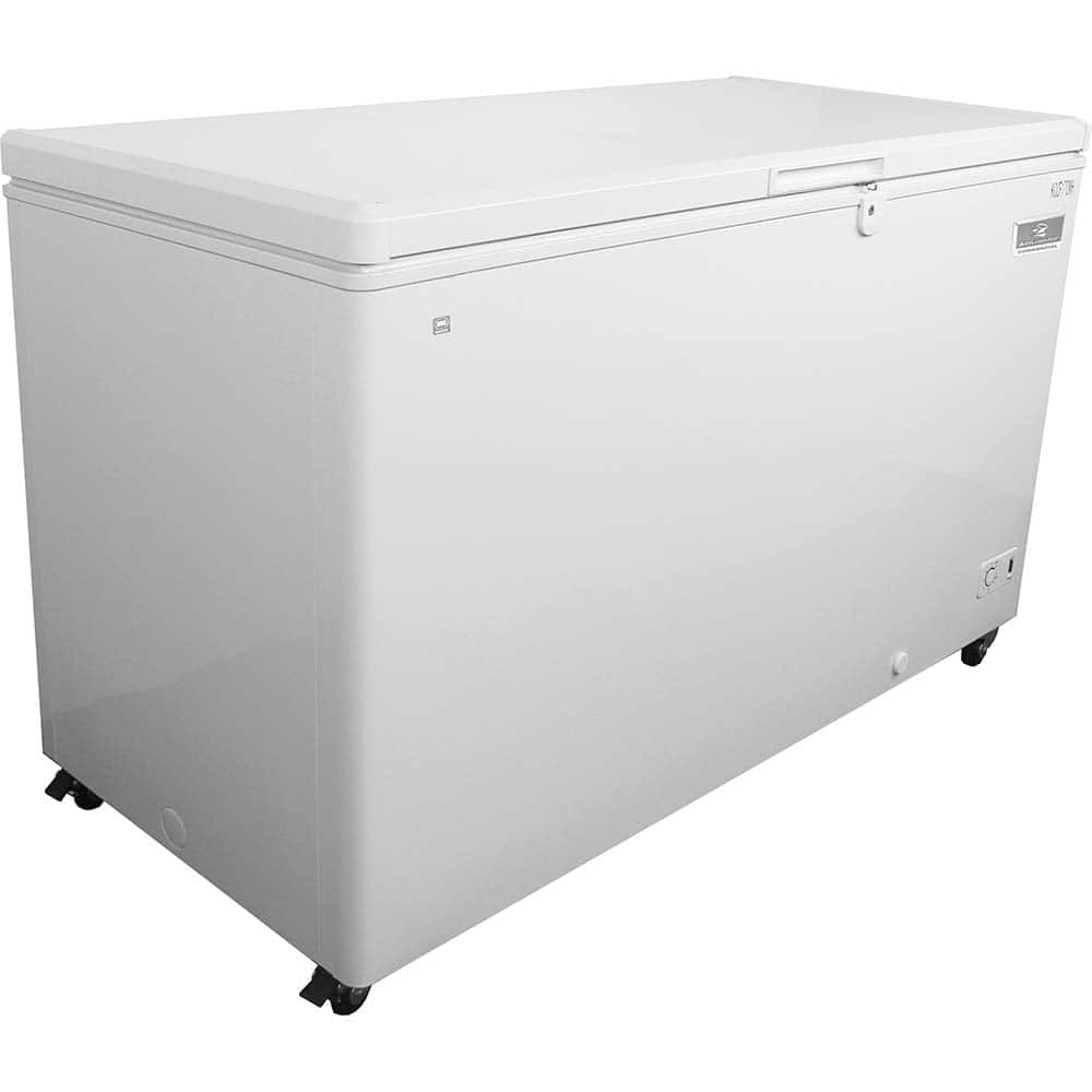 Kelvinator - Refrigerators; Capacity: 14 Cu Ft ; Color: White ; Style: Chest ; Width (Inch): 51-3/4 ; Depth (Inch): 36 ; Height (Inch): 29.3 - Exact Industrial Supply