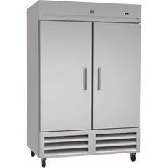 Kelvinator - Refrigerators; Capacity: 49 Cu Ft ; Color: Stainless Steel ; Style: Upright ; Width (Inch): 54 ; Depth (Inch): 33 ; Height (Inch): 82-1/2 - Exact Industrial Supply