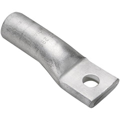 Burndy - Ring Terminals; Terminal Type: Rectangle ; Insulation Type: NonInsulated ; Connection Type: Compression ; Compatible Wire Size (AWG): 2 ; Stud Size (Inch): 3/8 ; Color: Pink - Exact Industrial Supply