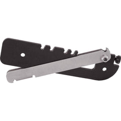 Key Systems - Key Control; Type: Ring Closer Tool ; Number of Keys: 0 ; Color: Black ; Height (Inch): 6 ; Width (Inch): 4 ; Depth (Inch): 1/2 - Exact Industrial Supply