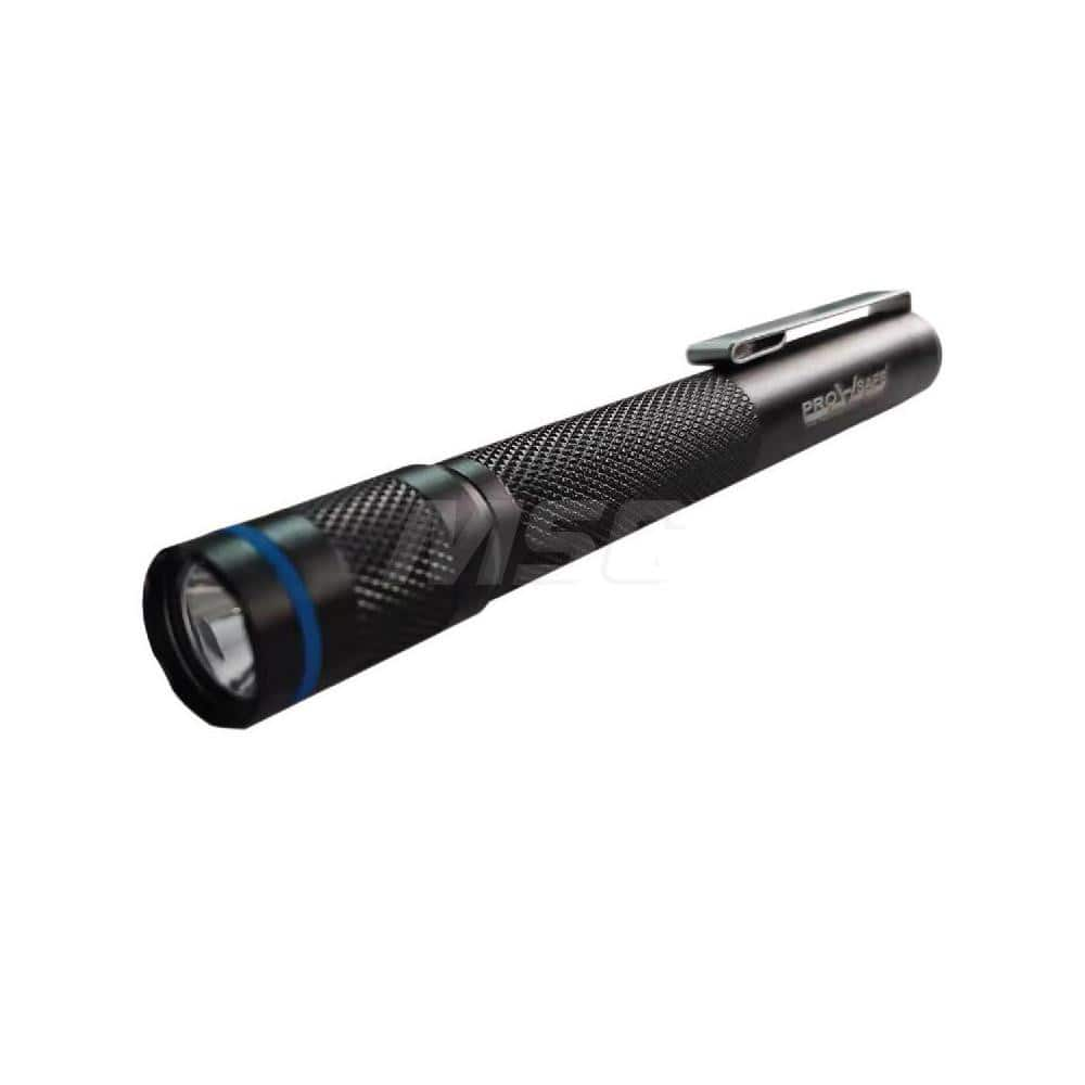 Penlight Flashlight 120 Lumens, LED Bulb, Black Body,