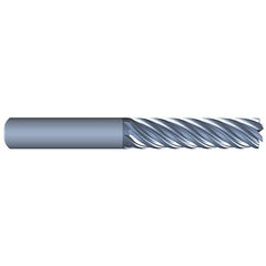 Eliminator - Corner Radius & Corner Chamfer End Mills; Mill Diameter (Inch): 3/4 ; Mill Diameter (Decimal Inch): 0.7500 ; End Type: Corner Radius ; Corner Radius (Decimal Inch): 0.0600 ; Number of Flutes: 7 ; Material: Solid Carbide - Exact Industrial Supply