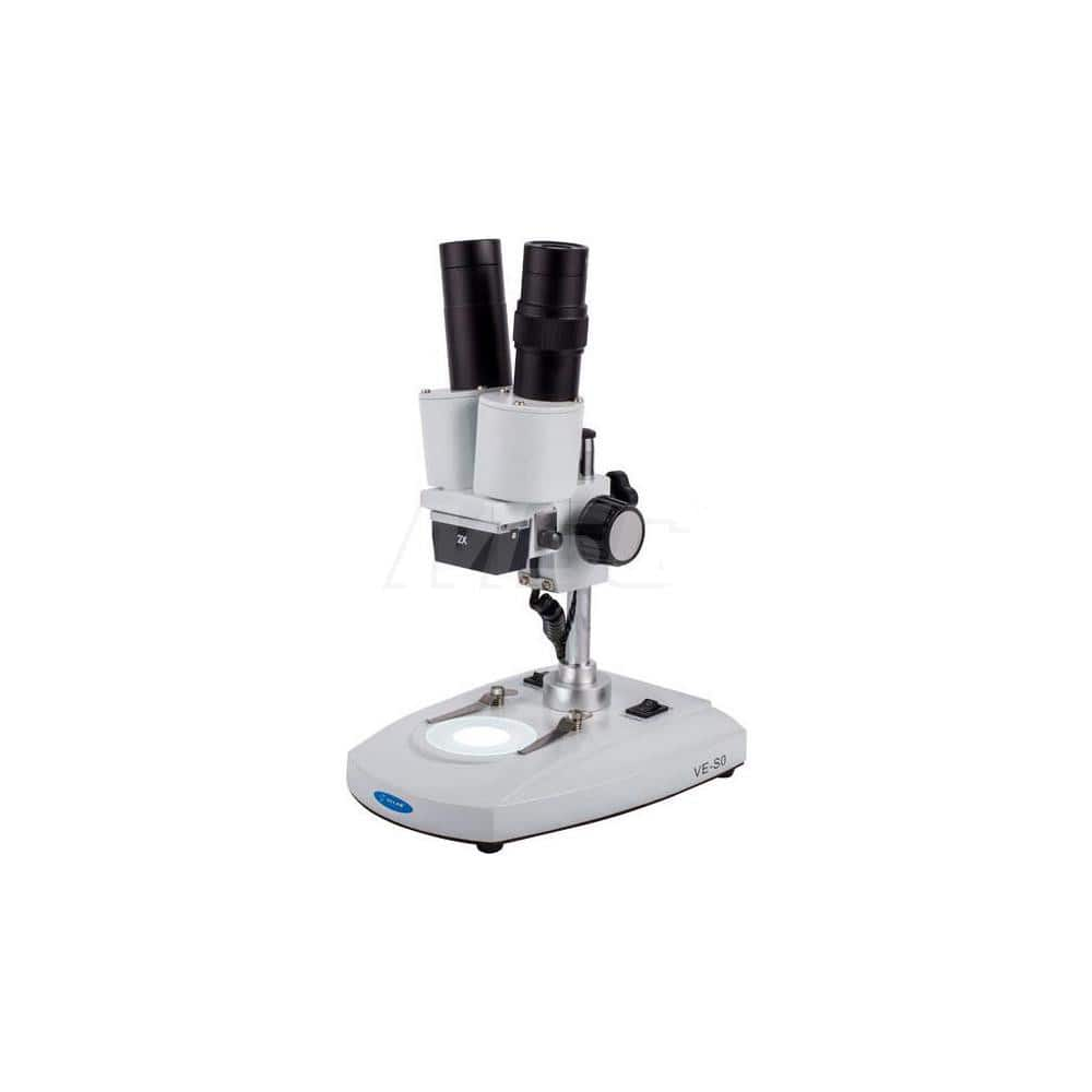 Microscopes; Microscope Type: Binocular; Eyepiece Type: Binocular; Arm Type: Fixed; Focus Type: Adjustable; Image Direction: Inverted; Eyepiece Magnification: 10x; Objective Lens Magnification: 2x; 20 Total Increases