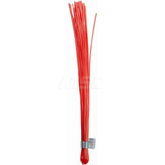 Traffic Cone & Barricade Accessories; Accessory Type: Wire Whiskers; Width (Decimal Inch): 8; Height (Inch): 6.75 in; Height (Decimal Inch): 6.75 in; Material: Polypropylene; Color: Flourescent Orange; Tape Length (Feet): 9.00; For Use With: Wood stake or