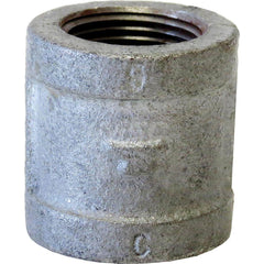 Black Coupling: 3″, 150 psi, Threaded Malleable Iron, Galvanized Finish, Class 150