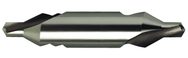 #6; 1/4 Dia. x  60° HSS LH Center Drill-Bright Form A - Caliber Tooling