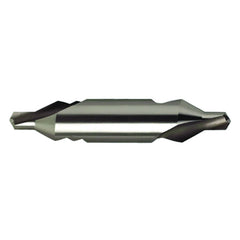 #4 × 57 mm OAL 60 Degree HSS Center Drill Form A Uncoated - Caliber Tooling