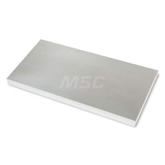 Aluminum Precision Sized Plate: Precision Ground & Milled, 12″ Long, 6″ Wide, 7/8″ Thick, Alloy 6061